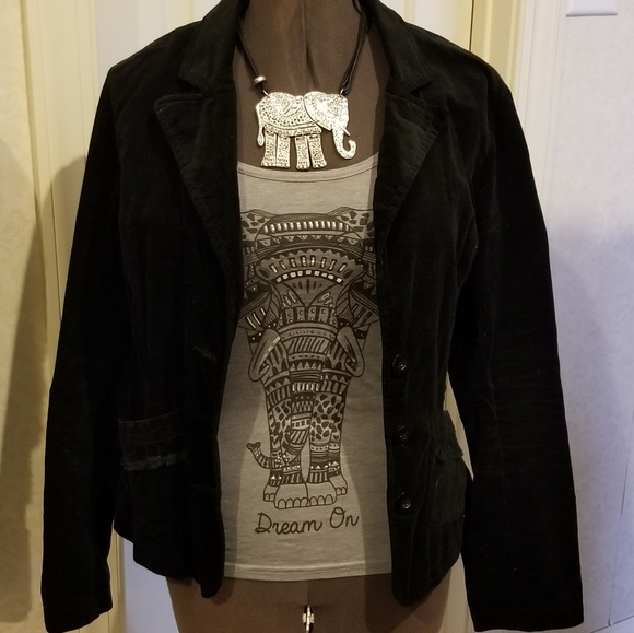Rue21 Grey Elephant Dream On Tank Top New With Tag Size Small - Picture 4 of 6
